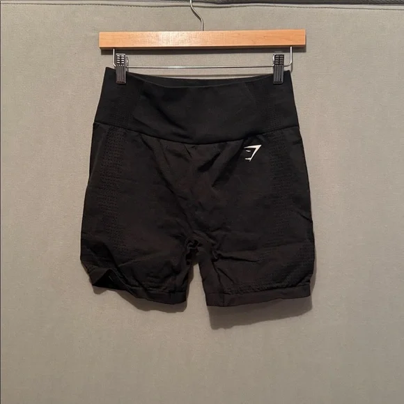 Gymshark black vital seamless compression shorts size Medium - Picture 3 of 4